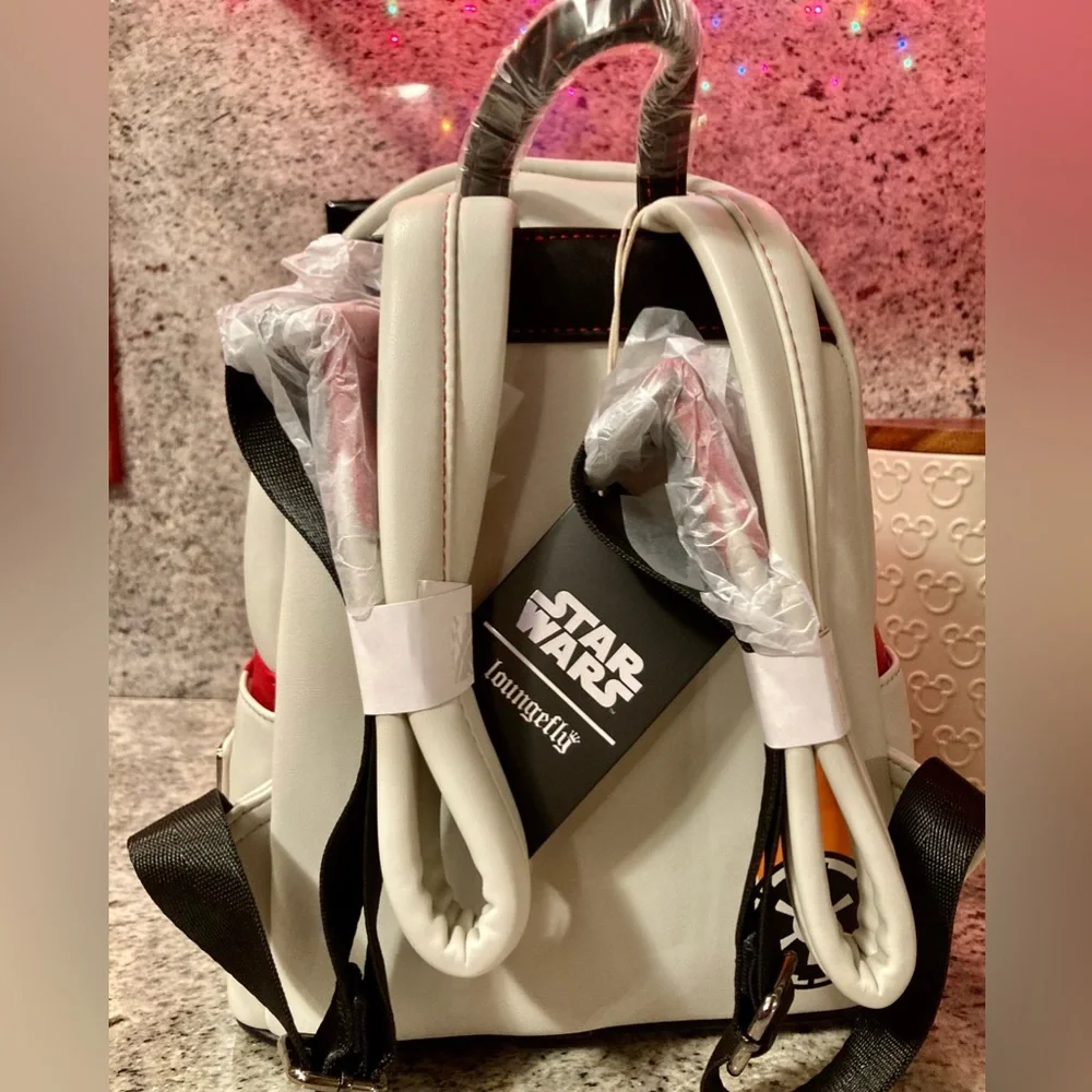 Loungefly Star Wars INCINERATOR TROOPER COSPLAY Mini Backpack Bag Exclusive NEW - Picture 5 of 6
